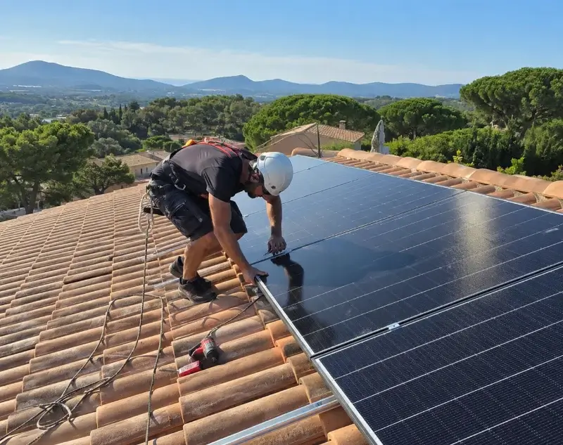 Installateur panneaux solaires Geispolsheim — pose photovoltaïque sur toiture