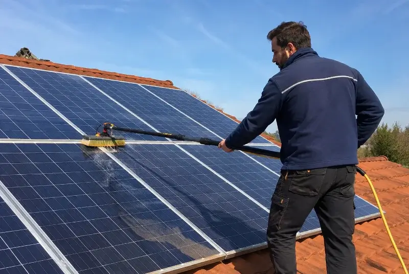 Nettoyage et entretien de panneaux solaires à Geispolsheim